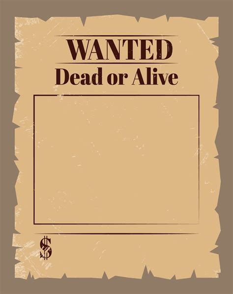 Old West Wanted Posters - 10 Free PDF Printables | Printablee