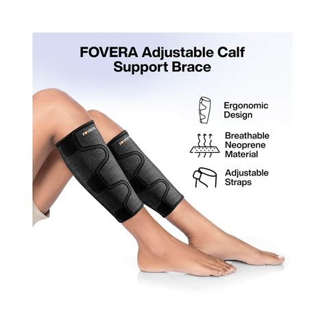 Fovera Adjustable Calf Support Brace (Pack of 1) - Cureka - Online ...