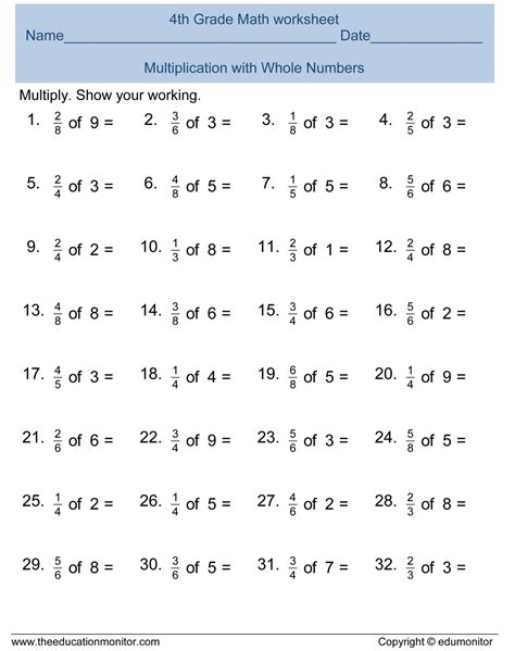 7Th Grade Math Worksheets Free Printable With Answers Free Printable - Printable Worksheets