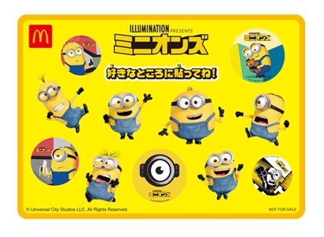 Minions feiern 10-jähriges Jubiläum bei McDonald's Japan