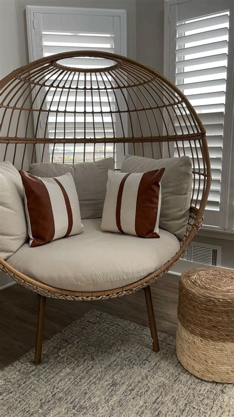 Indoor egg chair beach bohemian home – Artofit