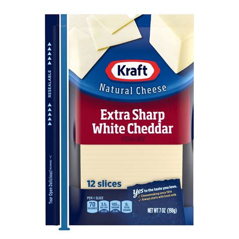 slices_extra-sharp-white-cheddar_7oz-1 - Kraft Natural Cheese