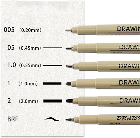 LEMEITU Drawing Pens Waterproof Archival Ink Multiliner Pens India | Ubuy