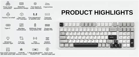 Amazon.in: Buy Aula F99 Wireless Mechanical Keyboard | Tri-Mode BT5.0/2 ...