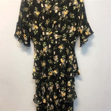 Teaberry Size 14 Dress Black-Floral BNWT(s)
