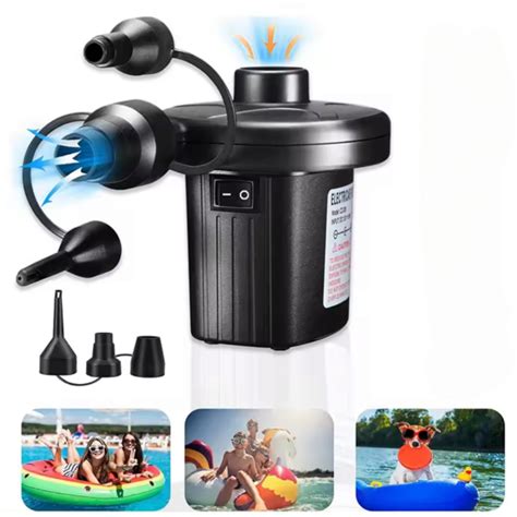 MHS Camping Pump Mattress Swimming Pool Air Pump Electric Inflatable ...