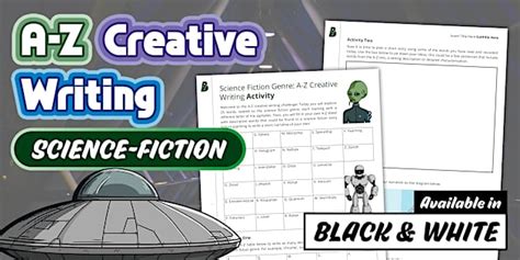 Science Fiction Genre: A-Z Creative Writing Activity