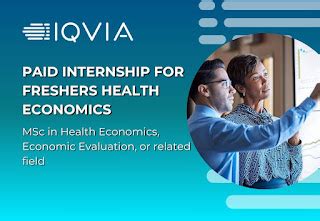 Paid Internship in Health Economics – IQVIA Hiring Now