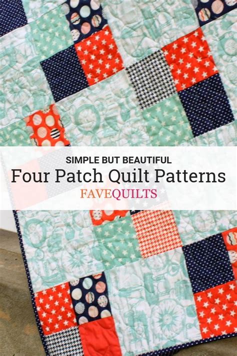 Image result for Four Patch Quilt Patterns