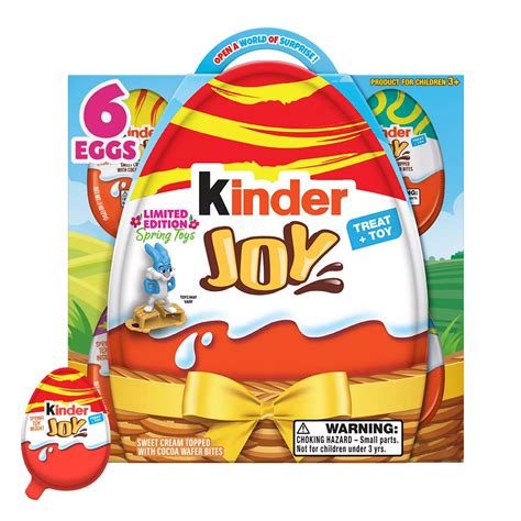 Kinder Joy Candy Egg + Easter Toy Multi Pack - Shop Candy at H-E-B