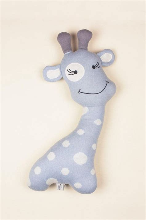 Buy Winking Giraffe Knitted Shaped Cushion Online | Wishing Chair