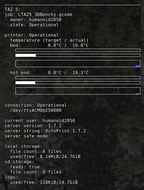 Native conky interface to octoprint - Showcase - OctoPrint Community Forum