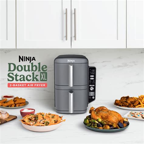 Ninja® DoubleStack™ XL 2 Basket 10 QT Air Fryer Air Fryers - Ninja