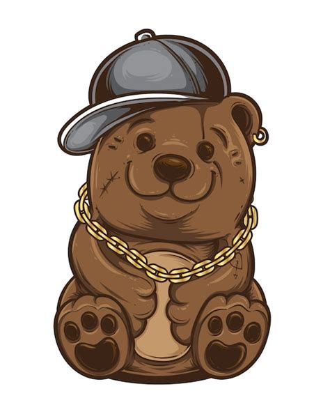 Ours en peluche riche | Vecteur Premium