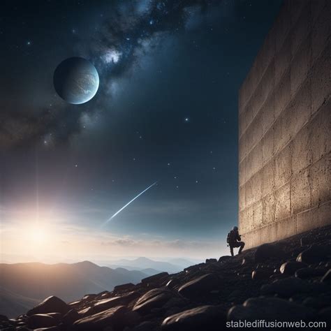 Lightning Strike Causes Gravity Anomaly in Wall - Game Art | Stable Diffusion Online