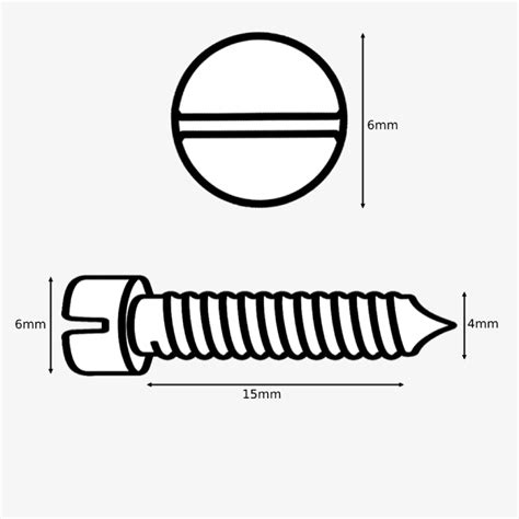 M4 x 15mm Nylon Cheese Head Screw (Pack of 5) – QuartzComponents