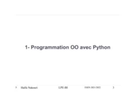 Image result for Programmation Oriente E Objet En Python
