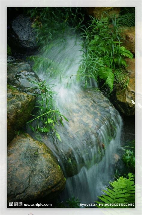 自然 森林 小溪 流水 瀑布4K壁纸3840x2160_4K风景图片高清壁纸_墨鱼部落格