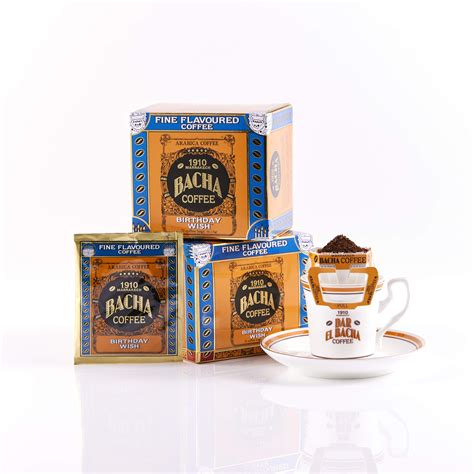 Bacha Coffee Birthday Wish Fine Flavoured 100 Arabica Beans Medium ...
