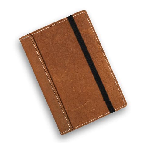 A6 Leather Art Pad- Tan Brown