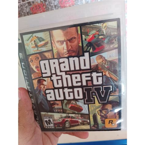 GTA 4 Grand Theft Auto IV Gta 4 Ps3 Midia Fisica Original | Shopee Brasil