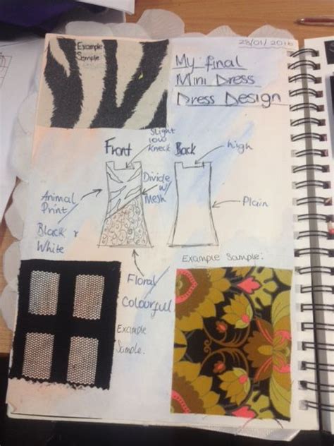 Textiles Sketchbook Examples 的图像结果