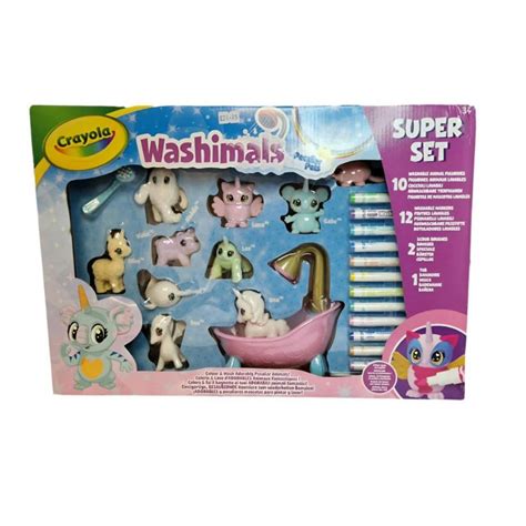 Crayola Washimals Peculiar Pets Super Playset — Toycra