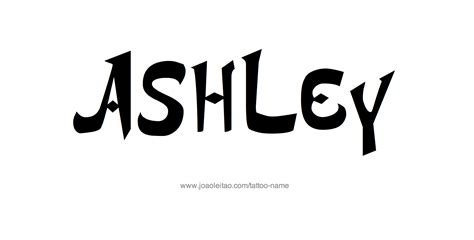 Ashley Name Design