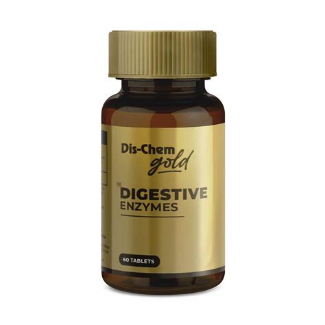 Dis-Chem Gold Digestive Enzymes - 60 Tabs - Dis-Chem Living Fit
