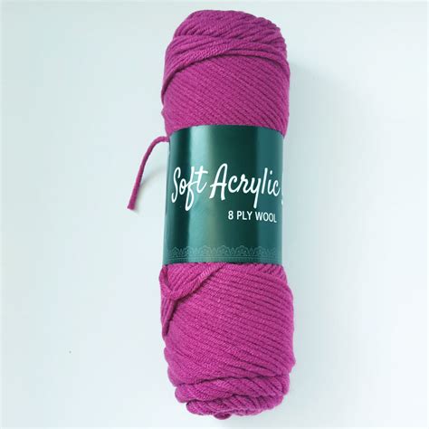Buy |Soft Acrylic Yarn 8 ply | Crochet | Knitting | Punch Needling ...