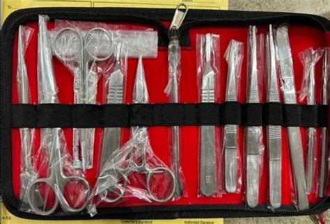 Biology Dissection Kit - 10 Pieces Biology Dissection Kit Manufacturer ...