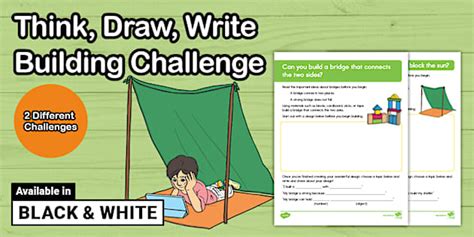 Think, Draw, Write Building STEAM Challenges Primary Grades