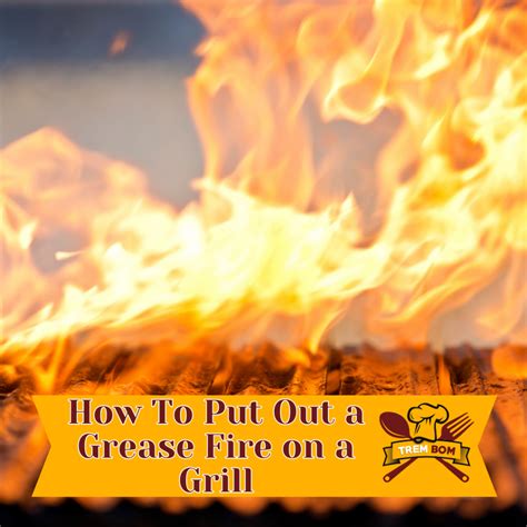 How To Put Out a Grease Fire on a Grill: Safety Tips & Post-Fire Grill Use