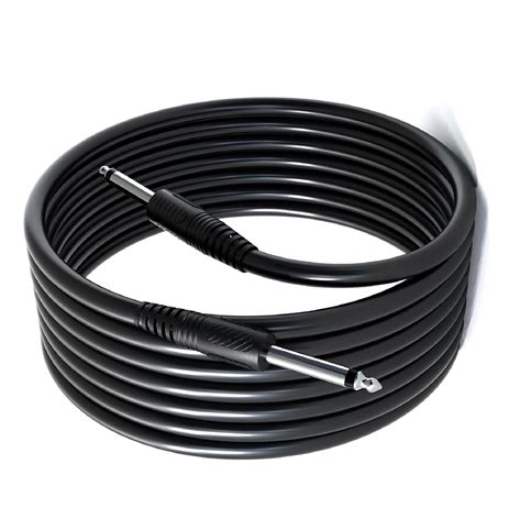 Hybite 6.35Mm To 6.35Mm Jack Mono To Mono Audio Instrument Cable For ...