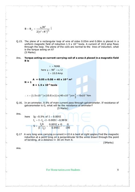 Image result for Chapter 4 Practice Questions Physics Class 12 PDF