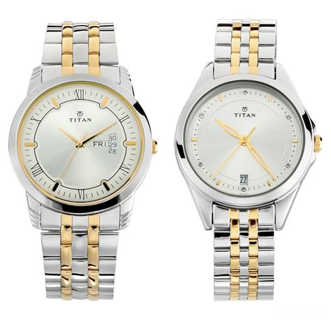 Buy Online Titan Bandhan Quartz Analog with Day and Date Silver Dial ...