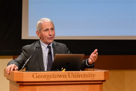 5 Lessons Dr. Fauci Learned From the COVID-19 Pandemic - Georgetown ...