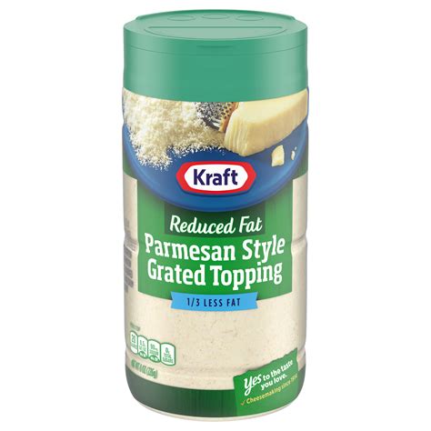 Calories in Cheese, Parmesan, Grated from Kraft