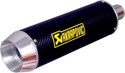 RA ACCESSORIES Akrapovic Universal Bike Silencer Exhaust For Street ...