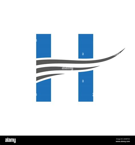 Initial Monogram Letter H Logo Design. Modern H Logotype Vector ...