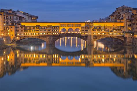 Florence HD, River, Reflection, Italy, Bridge, Light, HD Wallpaper ...