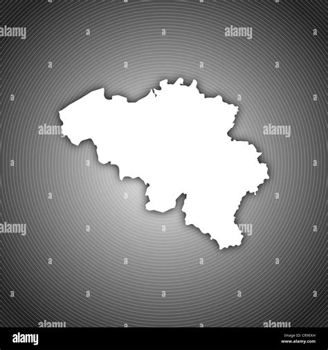 Political map of Belgium with the several states Stock Photo - Alamy