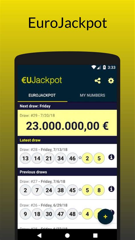 eurojackpot results,This popular lottery game