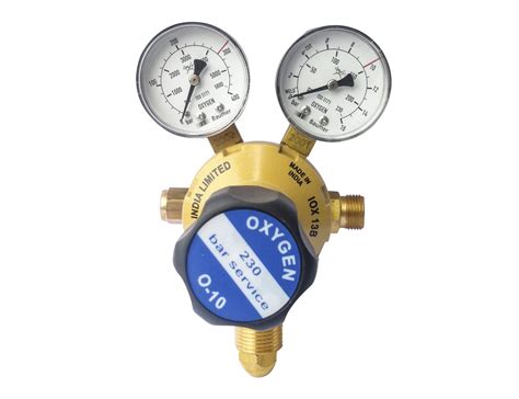 ESAB Single Stage Oxygen Regulators -IOX 13B (2 GAUGE) : Amazon.in ...