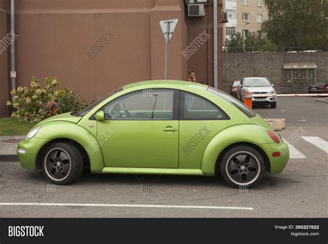 Lime Green Volkswagen Beetle