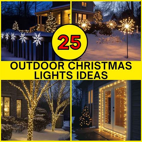 25 Creative Outdoor Christmas Lights Ideas for a Festive Glow!