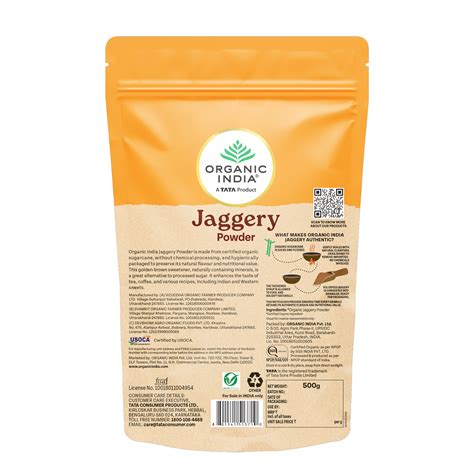 Certified Organic Jaggery Powder is pesticide free – Organic India