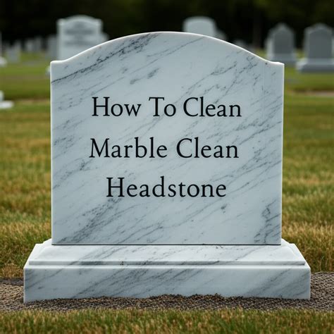 How To Clean Marble Headstone — Home Essentials Guide (HEG)