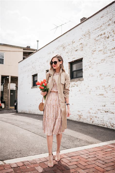dressed up trench coat how to dress up trench with dress skirt everlane