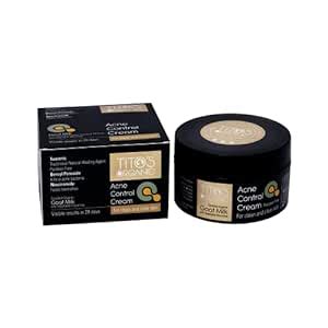 TITO'S ORGANIC Goat Milk Acne Control Cream | 50 gm : Amazon.in: Beauty
